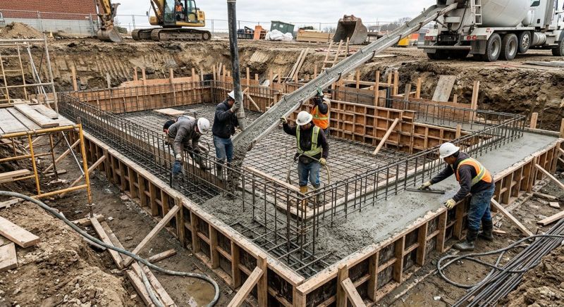 Concrete Basement Pouring in Columbus, OH