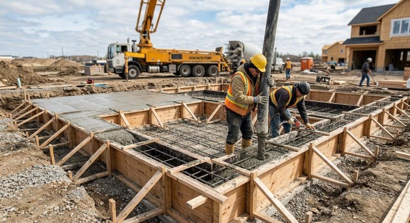 Concrete Foundation Pouring in Fort Worth, TX