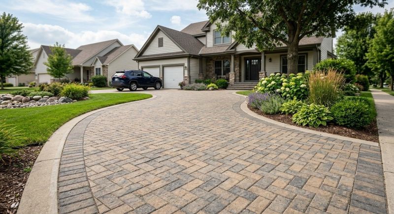 Paver Driveway Construction in Littleton, CO