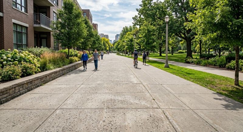 Sidewalk Enlargement in Denver, CO