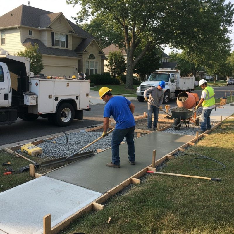 Walkway Pouring in Salt Lake City, UT