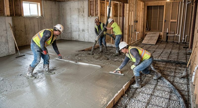 Basement Concrete Installation in Charleston, SC