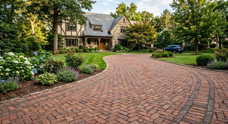 Brick Driveway Paving in Providence, RI