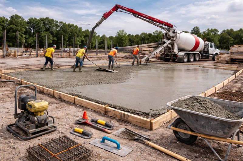 Commercial Slab Construction in Clermont, FL