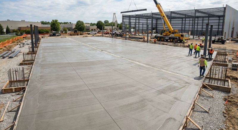 Commercial Slab Construction in Bellingham, WA