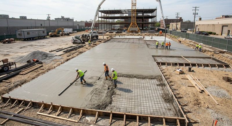 Commercial Slab Installation in Lakeland, FL