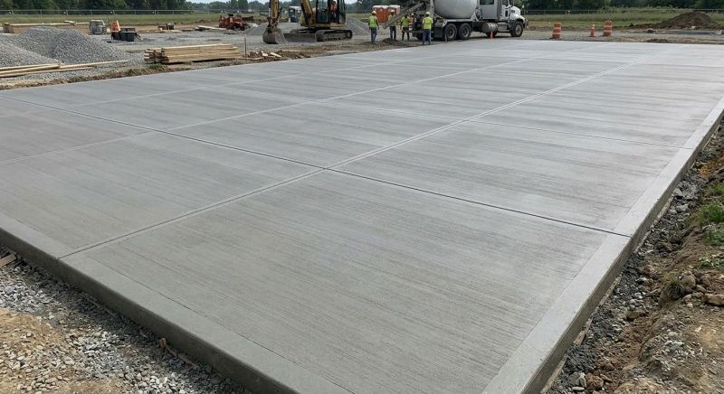 Commercial Slab Installation in Ann Arbor, MI