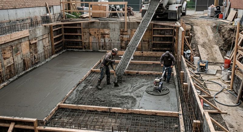 Concrete Basement Pouring in Columbus, OH