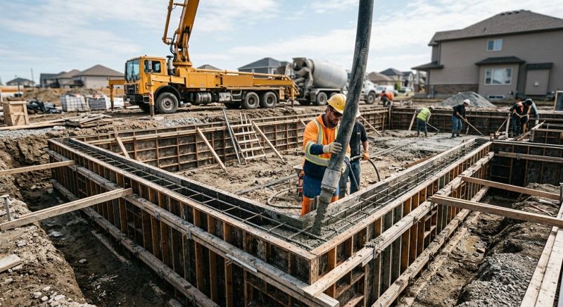 Concrete Foundation Pouring in Fort Wayne, IN