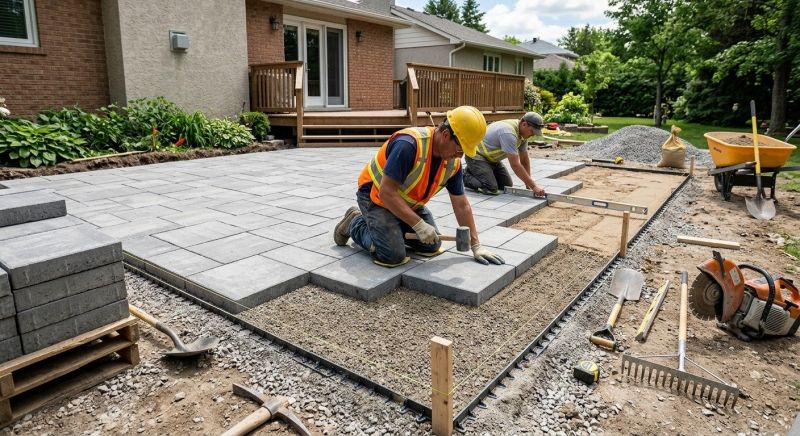 Concrete Pavers Installation in Boston, MA