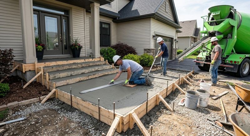 Concrete Ramp Installation in Denver, CO