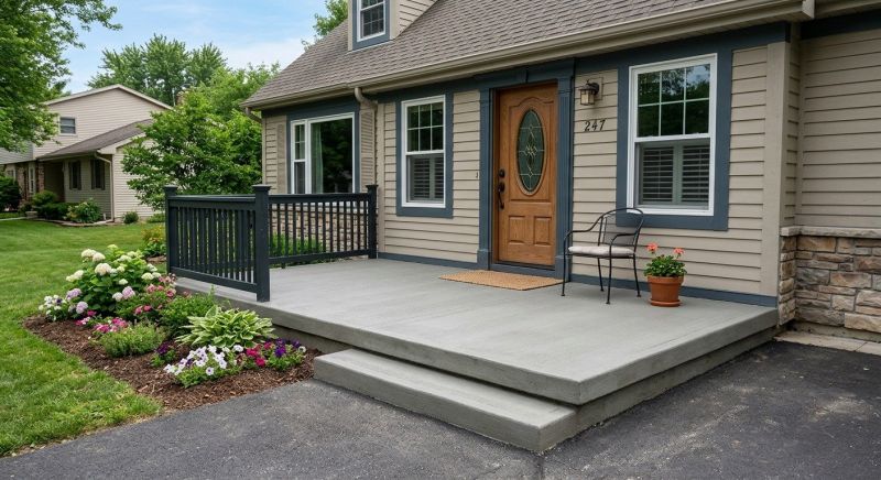Concrete Ramp Installation in Sacramento, CA