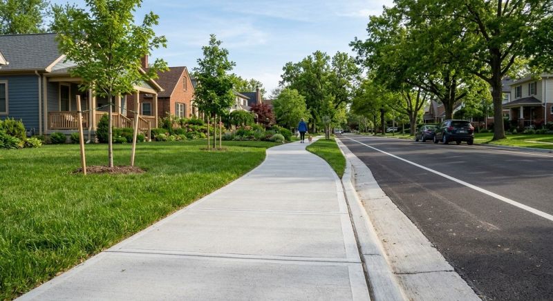 Concrete Sidewalk Construction in Fort Collins, CO