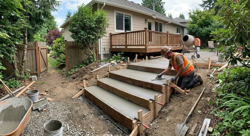 Concrete Steps Pouring in Fort Collins, CO