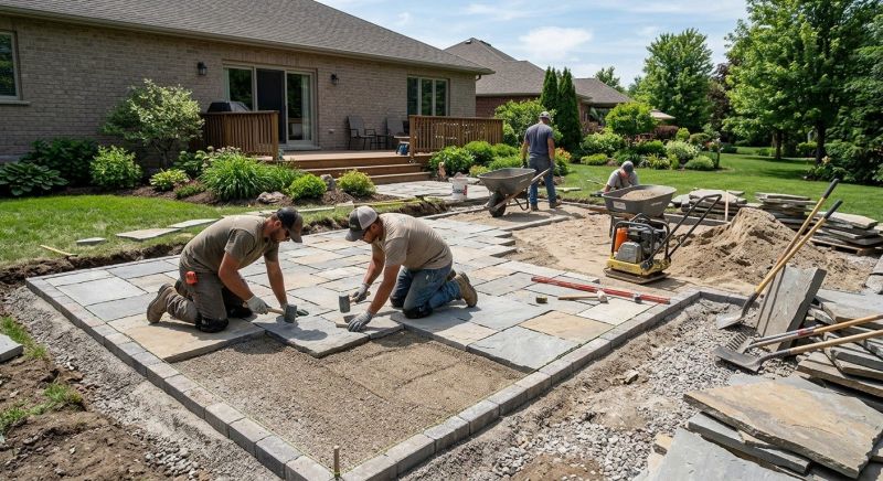Custom Pavers Installation in Boston, MA
