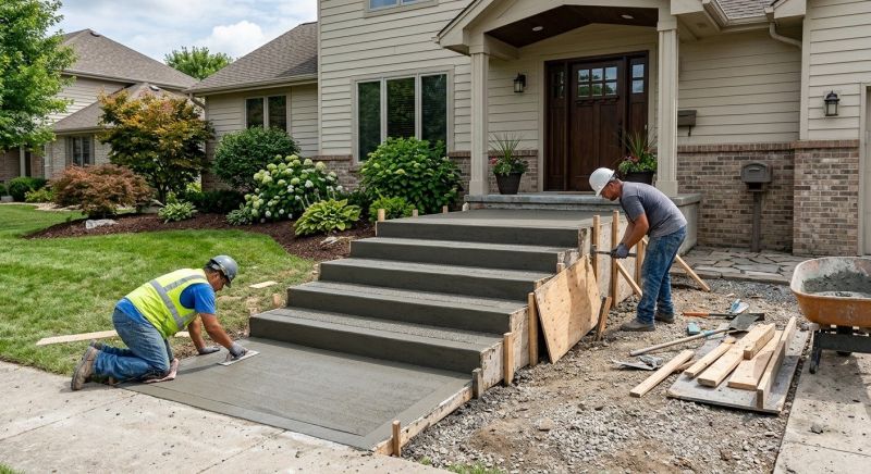 Entryway Stairs Installation in Denver, CO