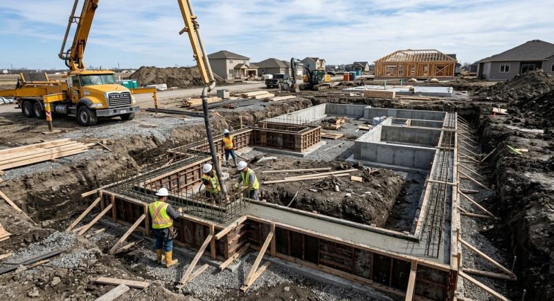 Foundation Construction in Columbus, OH