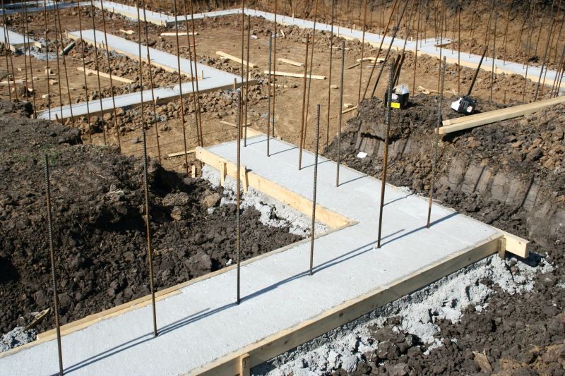 Foundation Footer Installation in Fredericksburg, VA