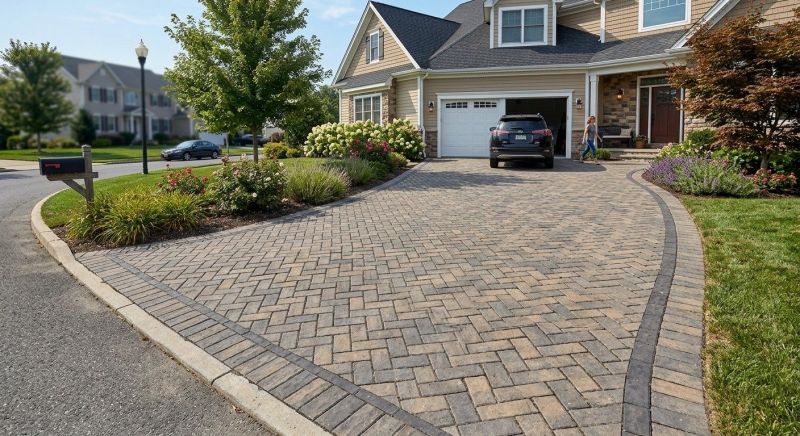 Paver Driveway Construction in Davis County, UT