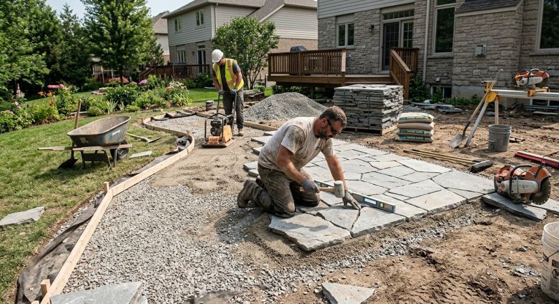 Paver Patio Construction in Fairfield County, CT