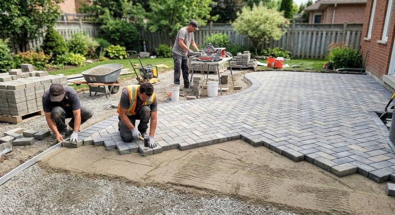 Pavers Hardscaping in Boston, MA