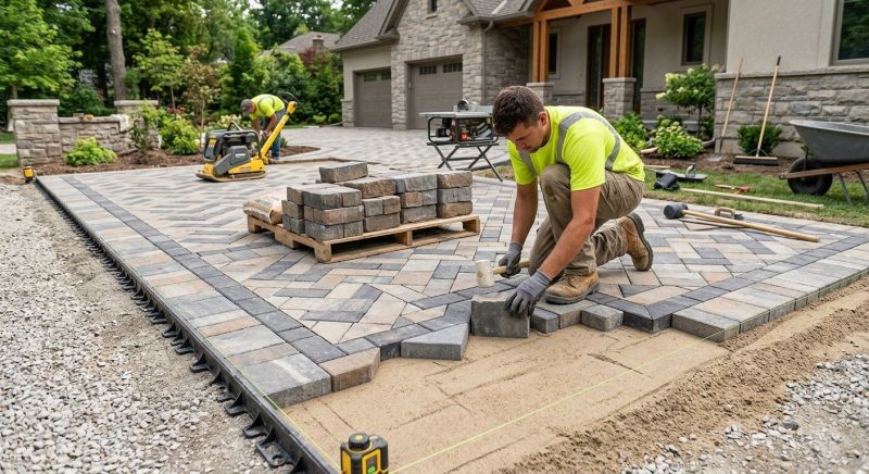 Porcelain Pavers Installation in Boston, MA